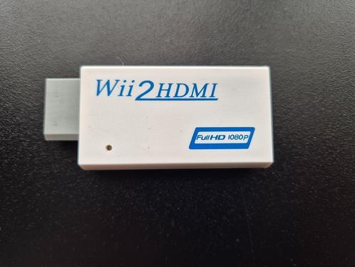 WII naar HDMI adapter, Games en Spelcomputers, Games | Nintendo Wii, Zo goed als nieuw, Vanaf 3 jaar, Ophalen of Verzenden