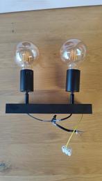 Lampen, Huis en Inrichting, Ophalen, Zo goed als nieuw, Metaal, Zwart metaal