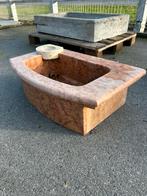 Unieke oude marmeren handwasser of lavabo, Bricolage & Construction, Sanitaire, Enlèvement, Utilisé, Lavabo
