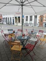 terras FERMOB 'bistro' (tafels en stoelen), Zakelijke goederen, Horeca | Meubilair en Inrichting, Ophalen, Gebruikt, Meubilair