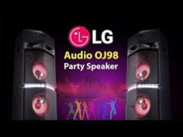 LG Bluetooth speaker, karaoke, nieuw in de doos. 1800 Watt