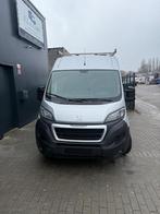 PEUGEOT BOXER 2.0HDI BJ2019 EURO6D AIRCO NAVIGATIE TREKHAAK, Argent ou Gris, Entreprise, 2500 kg, Noir