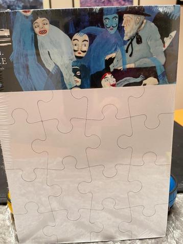 Blanco puzzel A4 formaat 6stuks beschikbaar voor biedingen