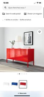 Meuble métallique rouge, Maison & Meubles, Armoires | Buffets, Avec porte(s), 100 à 150 cm, 25 à 50 cm, Moderne
