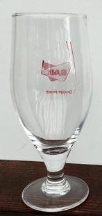 Bier brouwerij glas Bab Aigle belgica Brugge proeft 2 lijnen, Verzamelen, Ophalen of Verzenden