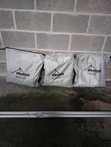 Zijwanden plus voorwand voor fiamma zakluifel, Enlèvement, Utilisé, Fiamma