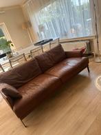 2 canapes desogn cuir cognac, Ophalen, Zo goed als nieuw, Leer