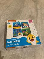 4 puzzels Baby shark, Ophalen of Verzenden, 10 tot 50 stukjes, Gebruikt, 2 tot 4 jaar