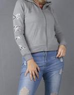 Grijze hoodie van Victoria's secret PINK - Maat small, Grijs, Ophalen of Verzenden