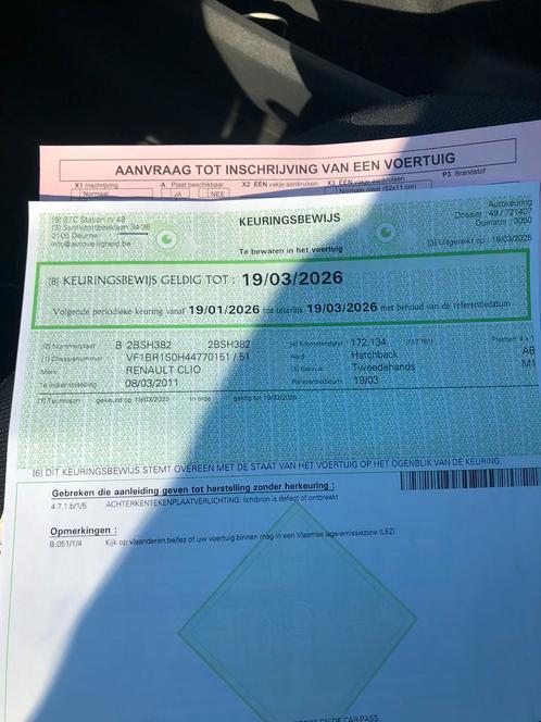 Renault Clio gekeurd voor verkoop, Auto's, Renault, Particulier, Clio, ABS, Airbags, Airconditioning, Elektrische ramen, Mistlampen
