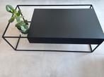 Salotafel industrieel mat zwart, Ophalen, Zo goed als nieuw