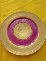 DW 1921 porseleinen bord met gouden inleg, Ophalen of Verzenden