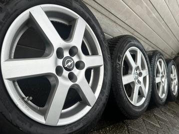 Set 16 inch Opel Astra J Astra K 5x105 velgen banden, Auto-onderdelen, Gebruikt, 16 inch, Banden en Velgen, Personenwagen
