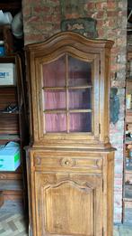 Eiken hoekvitrine, Antiek en Kunst, Antiek | Meubels | Kasten, Ophalen