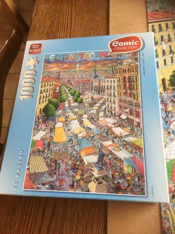 2 puzzels King comic collectie 1000 stukjes beschikbaar voor biedingen