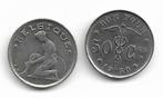 België: 50 cent 1930 FRANS (zeldzamer) = morin 417, Postzegels en Munten, Losse munt, Verzenden