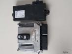 Startset Contactslot + ECU CAS3 BMW 5 serie E60 E61  N47D20, -, Utilisé, -, Enlèvement ou Envoi