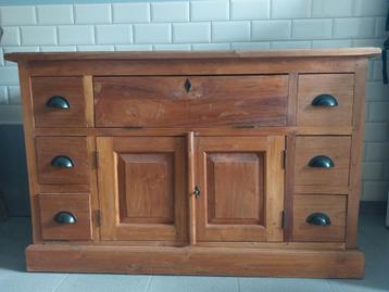 Tv meubel in teak, Enlèvement, Comme neuf