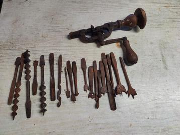 Complete set - antieke handboor ! beschikbaar voor biedingen