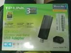 AC1300 USB WiFi-adapter – snel en betrouwbaar draadloos inte, Ophalen of Verzenden, Zo goed als nieuw, TP-Link