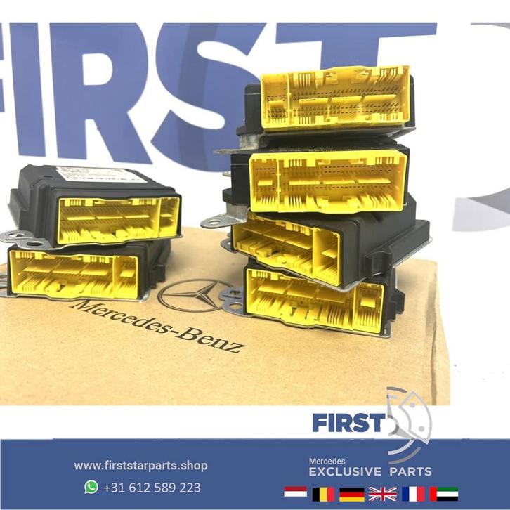 MERCEDES SRS AIRBAG MODULE / Computer Diagnostic Occupant Co, Auto-onderdelen, Elektronica en Kabels, Mercedes-Benz, Gebruikt