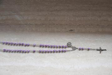 vieux chapelet violet, Enlèvement ou Envoi, Utilisé, Autres types, Christianisme | Catholique