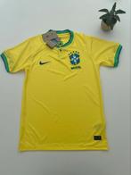 Brazil football jersey, Maat 48/50 (M), Geel, Nike, Nieuw