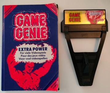 NES Game Genie met manual