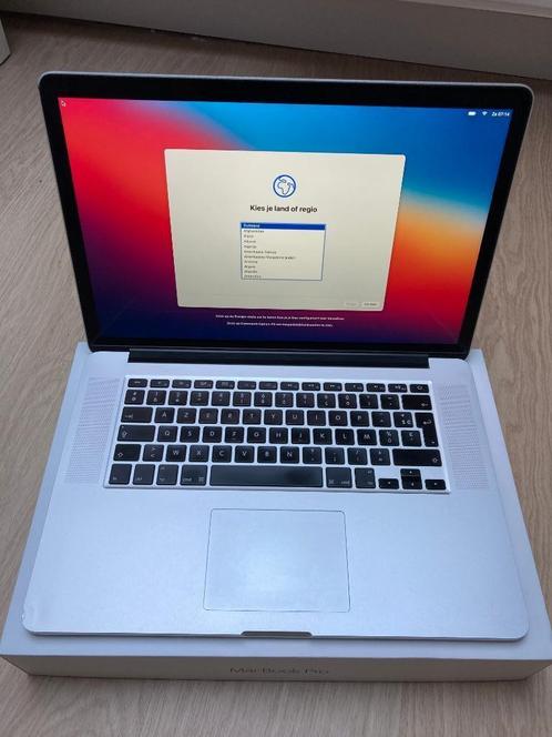 MacBook Pro 15" mid 2014, Computers en Software, Apple Macbooks, Gebruikt, MacBook, 15 inch, 2 tot 3 Ghz, 512 GB, 16 GB, Azerty