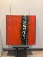 Abstract op canvas 80x80x5cm, Antiek en Kunst, Ophalen