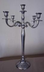 Prachtige kandelaar met 5 armen 60cm hoog en 40cm breed, Ophalen of Verzenden