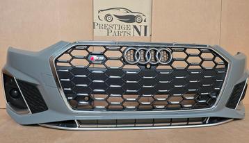 Voorbumper Audi A5 B9 8W F5 S5 Facelift Origineel 2019-2022