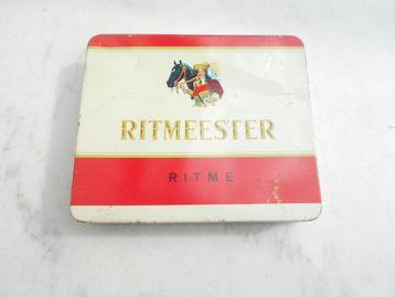 ancienne boite à cigare en métal tôle Ritmeester, Collections, Enlèvement ou Envoi, Utilisé, Autre