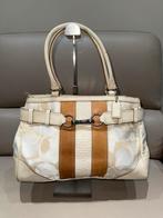 Handtas voor coach, Handtassen en Accessoires, Tassen | Damestassen, Ophalen of Verzenden, Zo goed als nieuw, Beige, Handtas