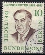 Duitsland Berlijn 1957-1959 - Yvert 146 - Ernst Reuter (ST), Timbres & Monnaies, Timbres | Europe | Allemagne, Affranchi, Envoi