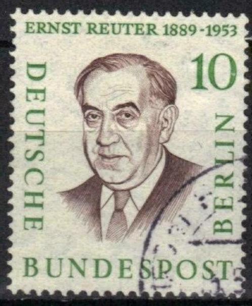 Duitsland Berlijn 1957-1959 - Yvert 146 - Ernst Reuter (ST), Postzegels en Munten, Postzegels | Europa | Duitsland, Gestempeld