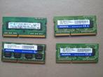 sodim ddr3 4gb x 2 , 2gb x 2, Gebruikt, DDR3, Ophalen of Verzenden, Laptop