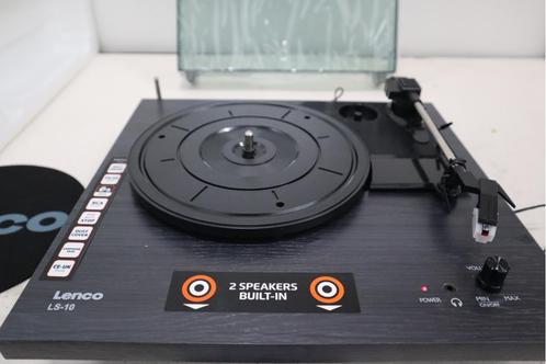 Lenco LS-10BK Platenspeler, Audio, Tv en Foto, Platenspelers