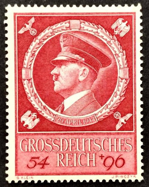 55ste verjaardag van A. Hitler 1944 POSTFRIS, Timbres & Monnaies, Timbres | Europe | Allemagne, Non oblitéré, Autres périodes