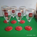 6 GALOPIN LA GUILLOTINE bierglazen., Verzamelen, Ophalen, Zo goed als nieuw, Glas of Glazen, Overige merken