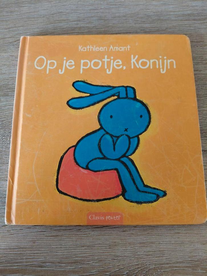Kathleen Amant - Op je potje, Konijn, Boeken, Kinderboeken | Baby's en Peuters, Ophalen of Verzenden