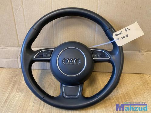 AUDI A3 8V Leer stuurwiel stuur met airbag, Auto-onderdelen, Besturing, Audi, Gebruikt