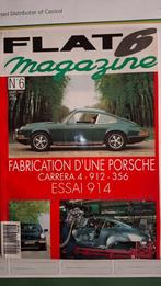 FLAT 6 NR. 6, Boeken, Auto's | Folders en Tijdschriften, Ophalen of Verzenden, Zo goed als nieuw, Porsche