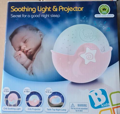 Nachtlampje met projector, Kinderen en Baby's, Overige Kinderen en Baby's, Zo goed als nieuw, Ophalen