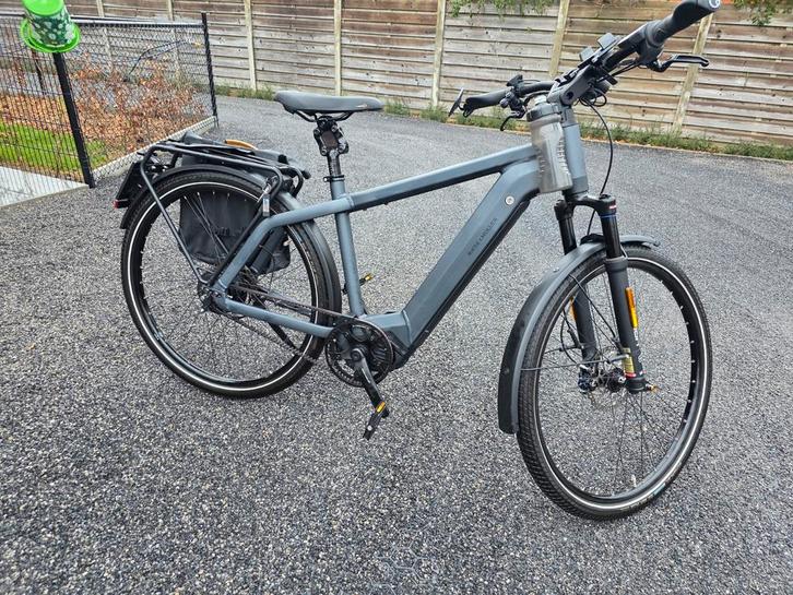 Snel pedaal fiets RIESE &MULLER ALLEN 483KM! Type ChergerB3, Vélos & Vélomoteurs, Vélos électriques, Comme neuf, Riese & Müller