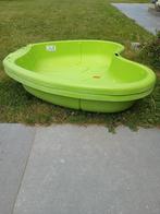 Groene schelpen zand water, Ophalen, Gebruikt