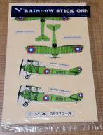 Oude stickers: vliegtuigen - Rainbow stick-ons (nieuw!), Ophalen of Verzenden, Nieuw, Overige typen