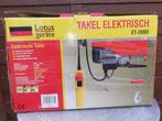 Elektrische takel ET-200D, Doe-het-zelf en Bouw, Lieren en Takels, Ophalen, Nieuw, Elektrisch