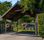 Houten carport 8x5m, overkapping voor auto, camper, caravan, Ophalen, Zo goed als nieuw, Carport