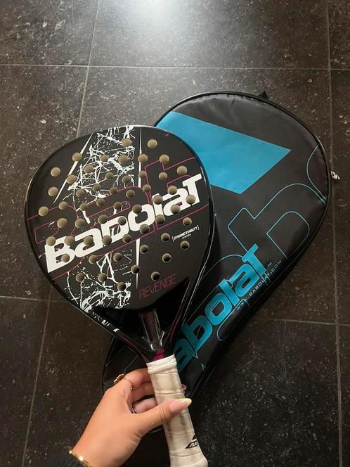 Babolat Padelracket Revenge + originele Babolat tas, Sport en Fitness, Padel, Zo goed als nieuw, Padelracket, Ophalen